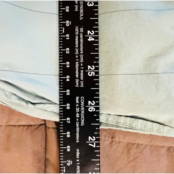 Mens Banana Republic Luxe Poplin Blue Short Sleeve Shirt Large - Picture 9 of 10